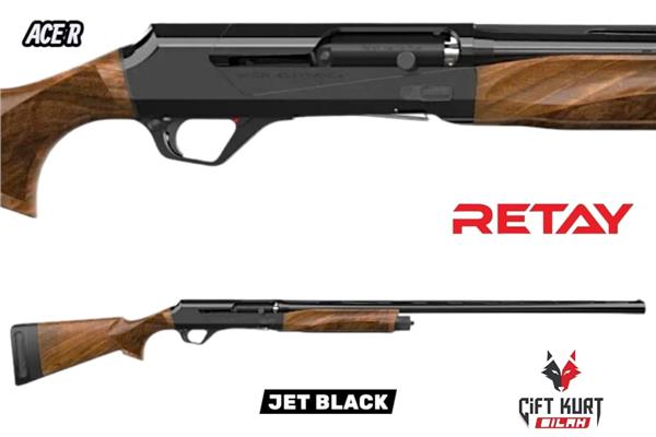 RETAY ACE R JET BLACK YİVSİZ AV TÜFEĞİ